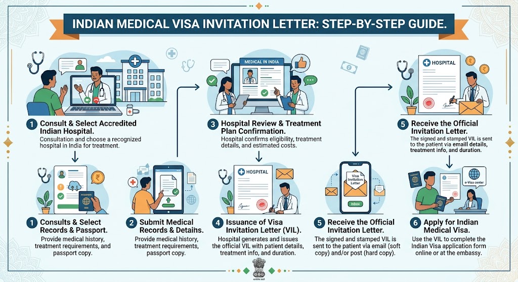 Indian Medical Visa Invitation Letter Step-by-Step Guide